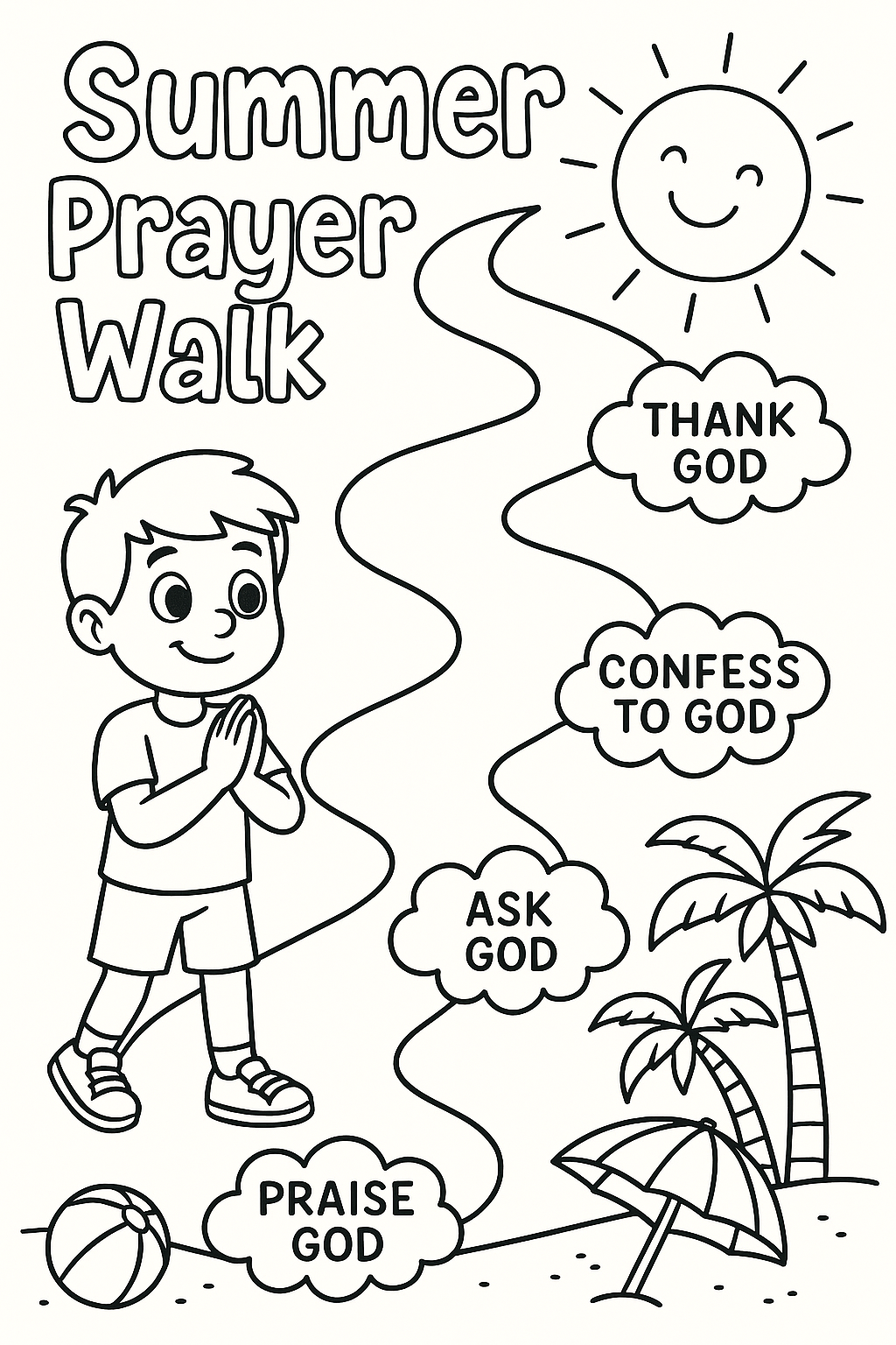 Sweet Faith Studio- Summer Prayer Walk