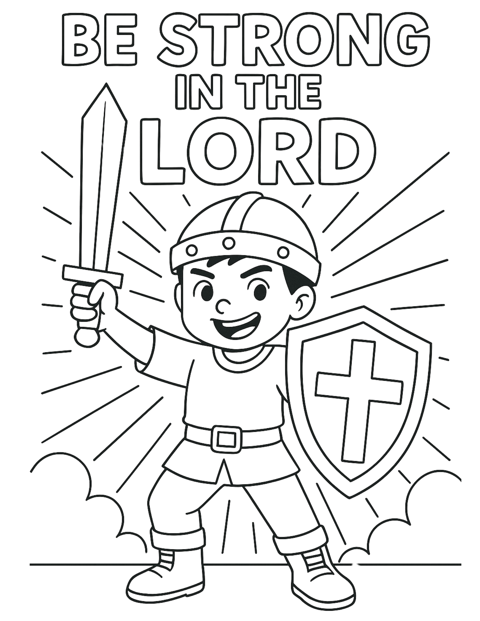 Sweet Faith Studio- Armor of God: Boy