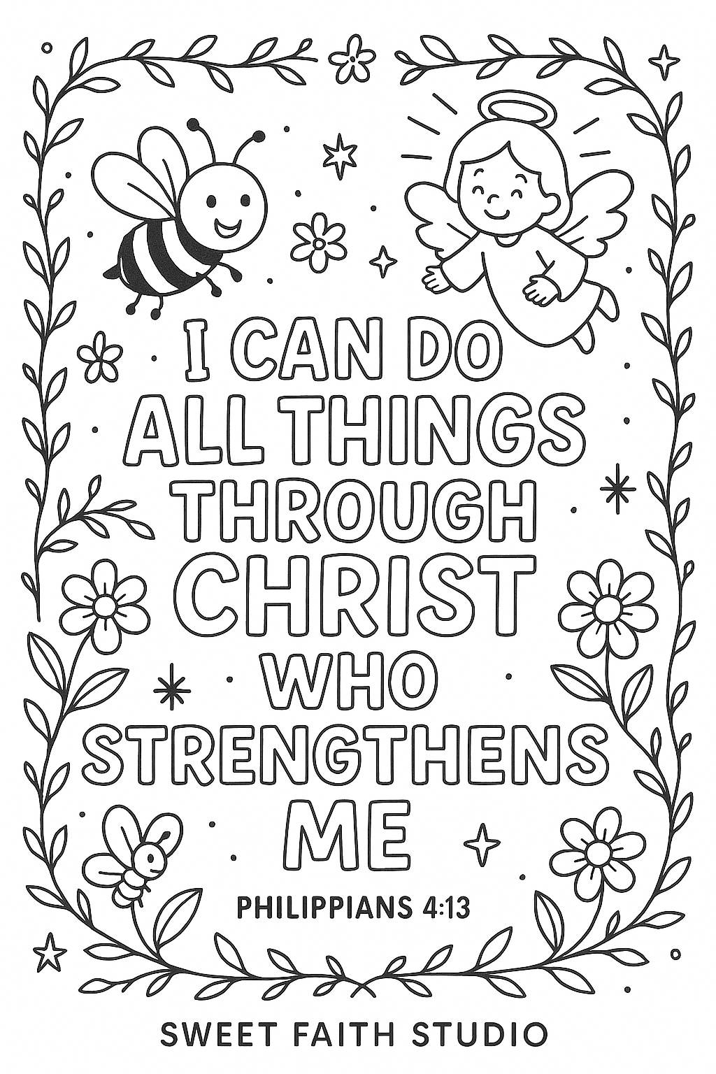 Sweet Faith Studio- I Can Do All Things